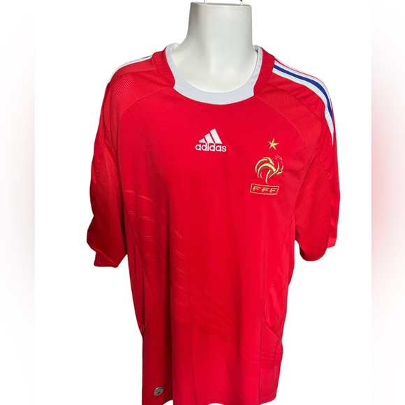 France 2008 Away Soccer Jersey - Picture 1 of 3